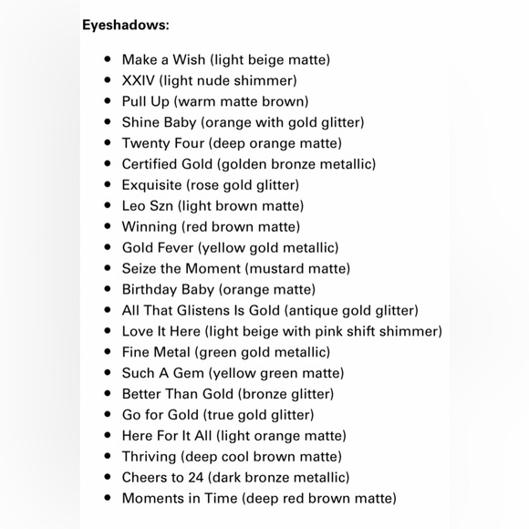 Kylie Eyeshadow palette 24k - Picture 2 of 5